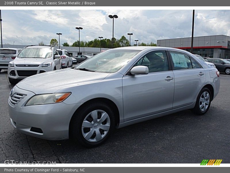 Classic Silver Metallic / Bisque 2008 Toyota Camry SE