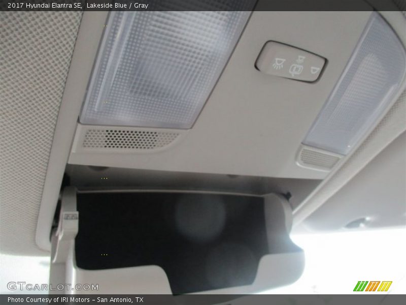 Lakeside Blue / Gray 2017 Hyundai Elantra SE