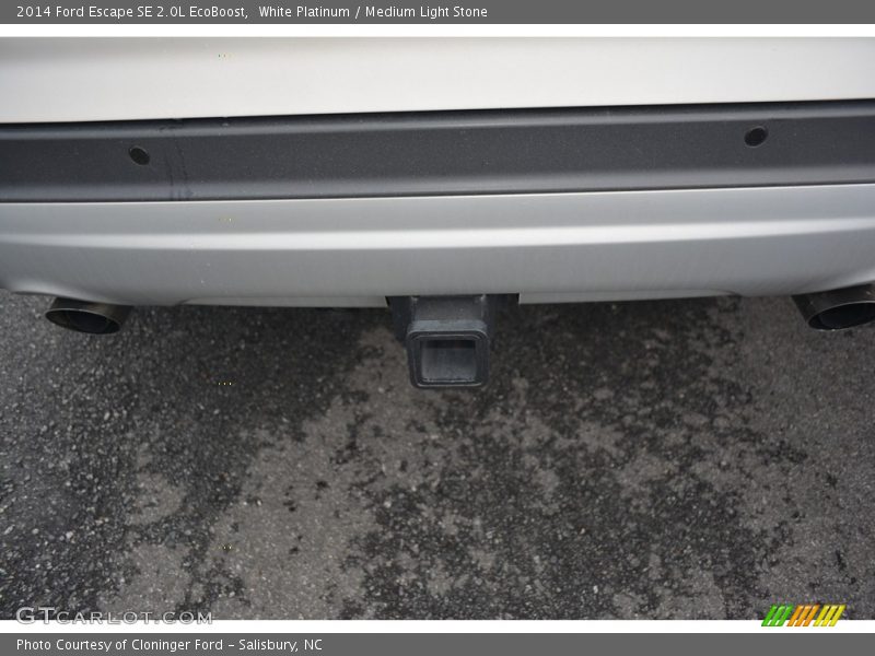 White Platinum / Medium Light Stone 2014 Ford Escape SE 2.0L EcoBoost