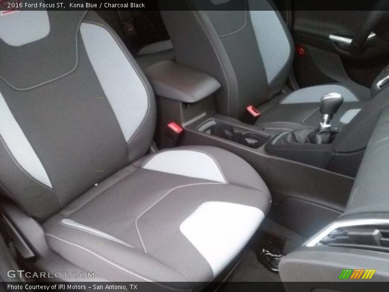 Kona Blue / Charcoal Black 2016 Ford Focus ST