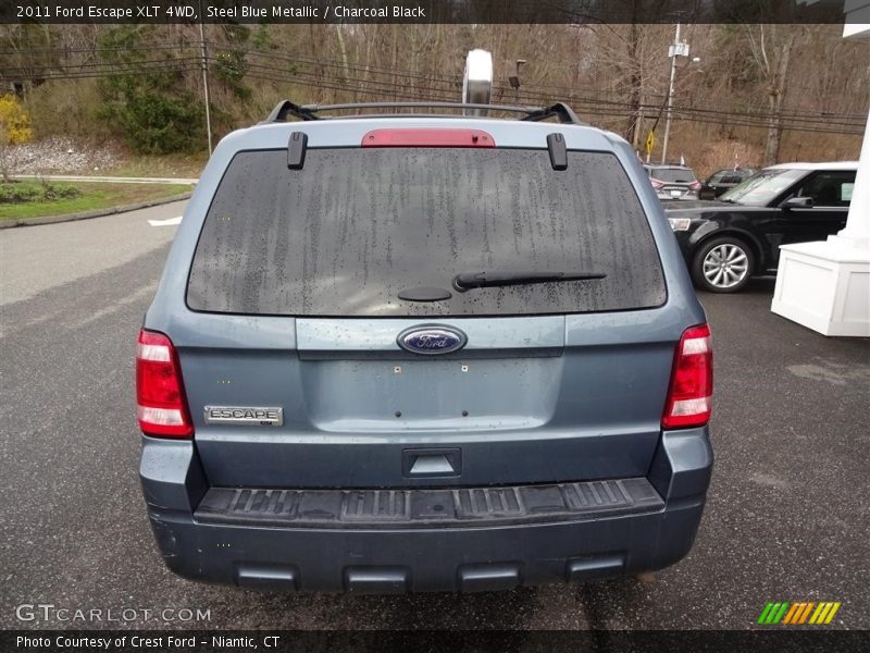 Steel Blue Metallic / Charcoal Black 2011 Ford Escape XLT 4WD