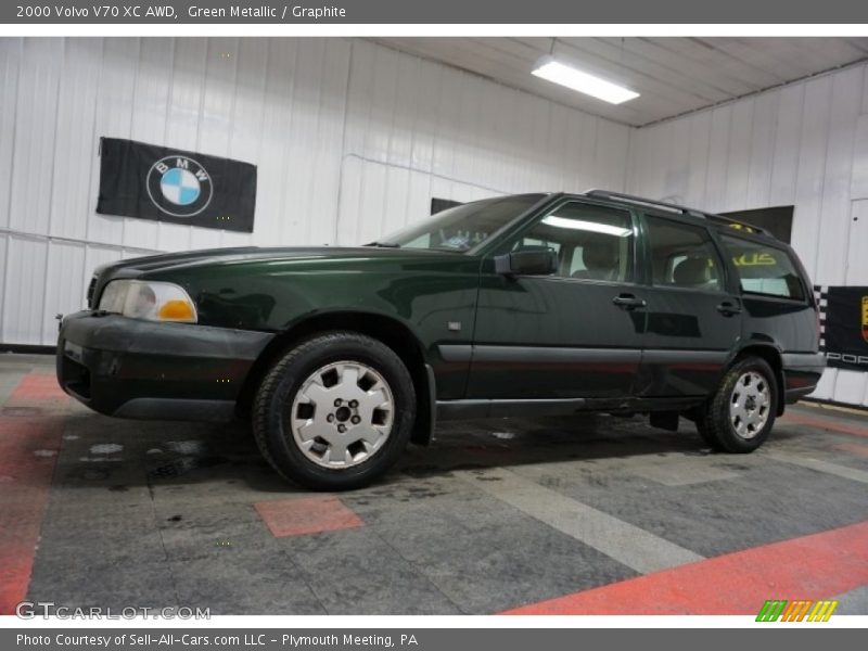 Green Metallic / Graphite 2000 Volvo V70 XC AWD