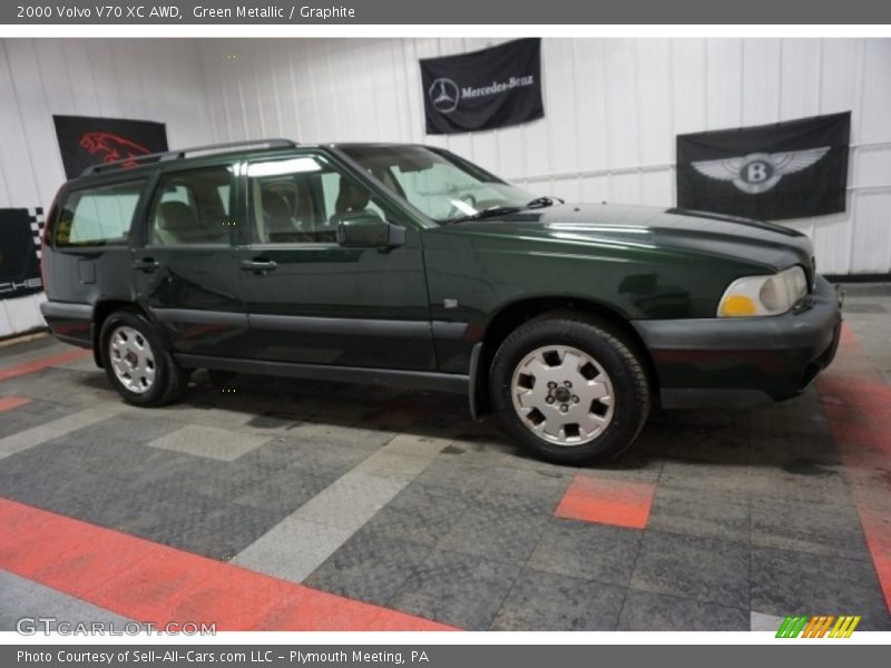 Green Metallic / Graphite 2000 Volvo V70 XC AWD