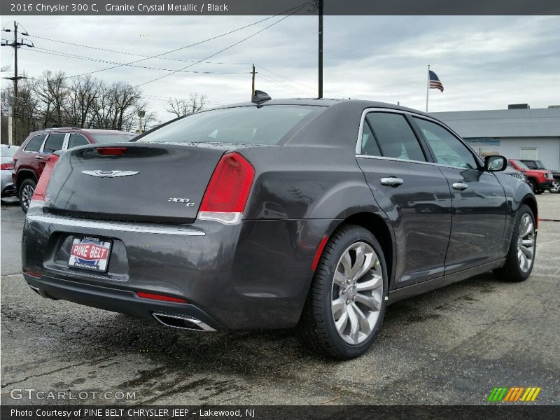 Granite Crystal Metallic / Black 2016 Chrysler 300 C