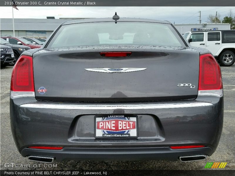 Granite Crystal Metallic / Black 2016 Chrysler 300 C