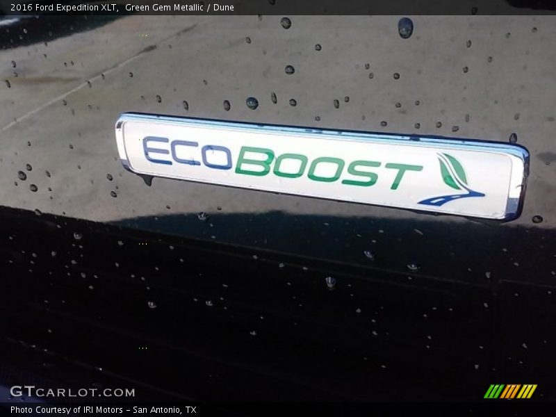 Green Gem Metallic / Dune 2016 Ford Expedition XLT