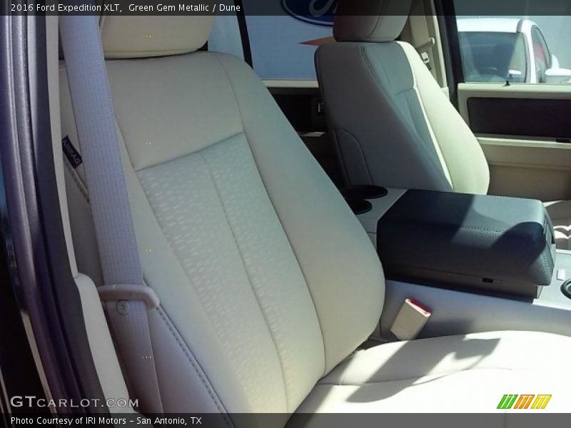 Green Gem Metallic / Dune 2016 Ford Expedition XLT