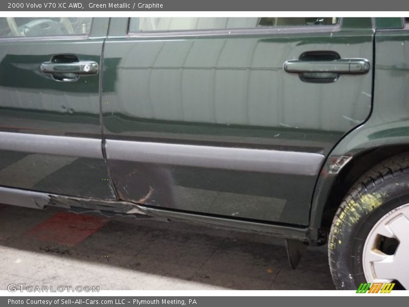 Green Metallic / Graphite 2000 Volvo V70 XC AWD