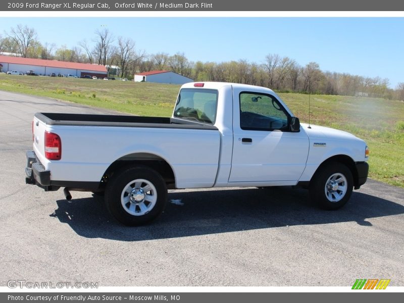 Oxford White / Medium Dark Flint 2009 Ford Ranger XL Regular Cab