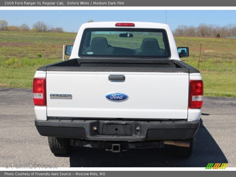 Oxford White / Medium Dark Flint 2009 Ford Ranger XL Regular Cab
