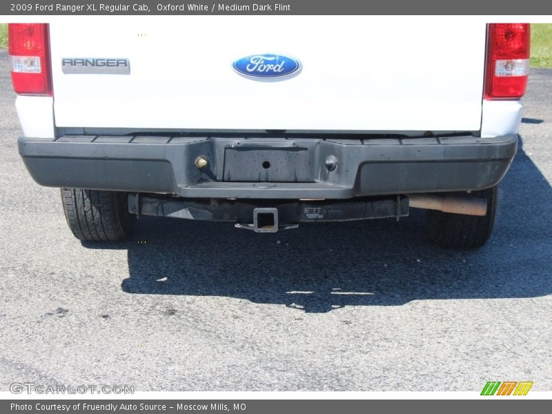 Oxford White / Medium Dark Flint 2009 Ford Ranger XL Regular Cab
