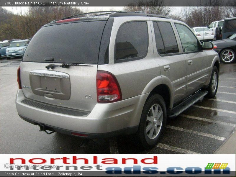 Titanium Metallic / Gray 2005 Buick Rainier CXL