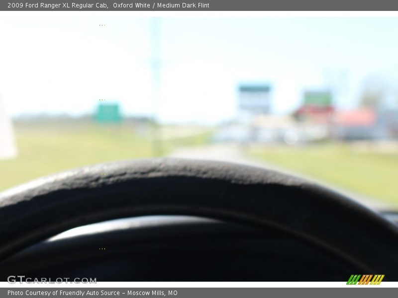 Oxford White / Medium Dark Flint 2009 Ford Ranger XL Regular Cab
