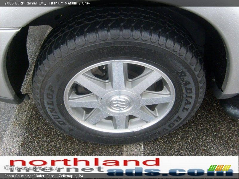Titanium Metallic / Gray 2005 Buick Rainier CXL