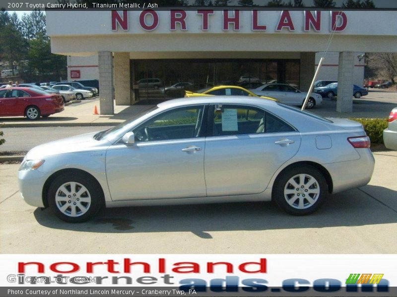 Titanium Metallic / Ash 2007 Toyota Camry Hybrid