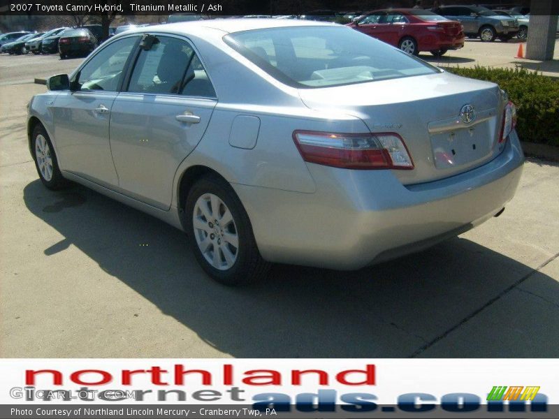 Titanium Metallic / Ash 2007 Toyota Camry Hybrid
