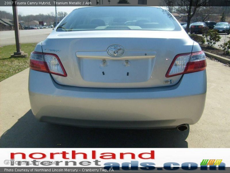 Titanium Metallic / Ash 2007 Toyota Camry Hybrid