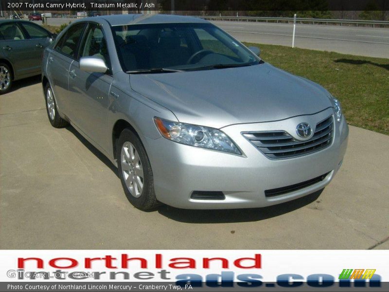 Titanium Metallic / Ash 2007 Toyota Camry Hybrid