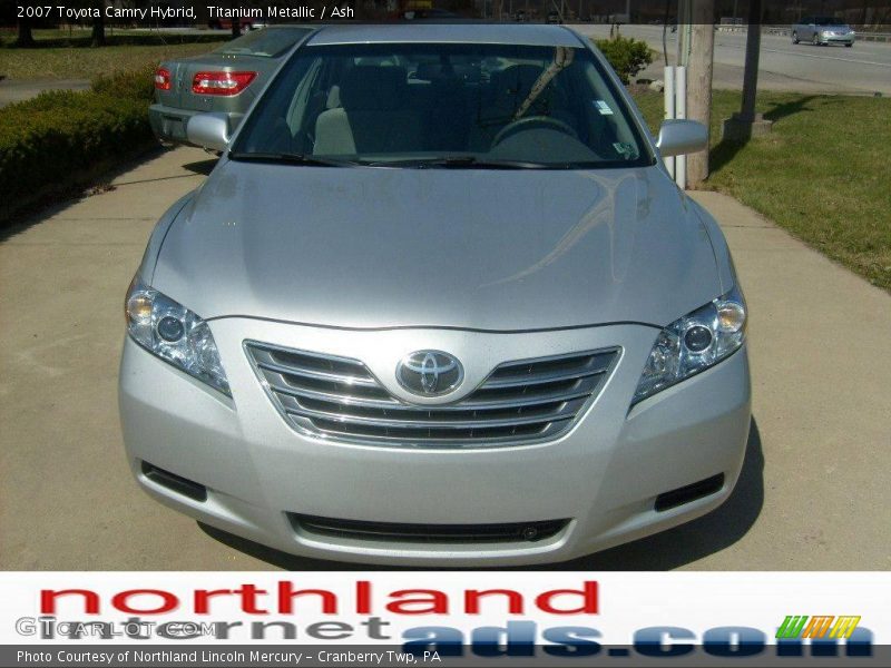 Titanium Metallic / Ash 2007 Toyota Camry Hybrid