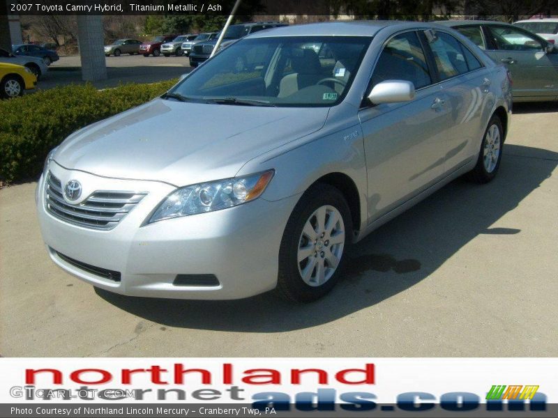 Titanium Metallic / Ash 2007 Toyota Camry Hybrid