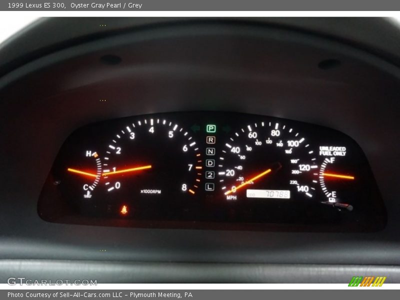 Oyster Gray Pearl / Grey 1999 Lexus ES 300