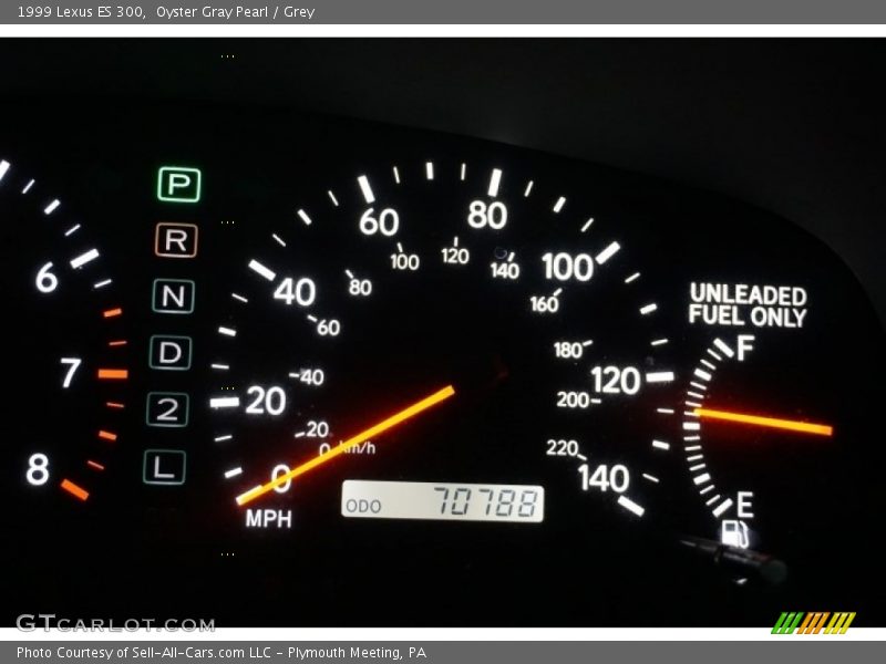Oyster Gray Pearl / Grey 1999 Lexus ES 300
