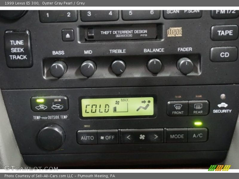 Oyster Gray Pearl / Grey 1999 Lexus ES 300