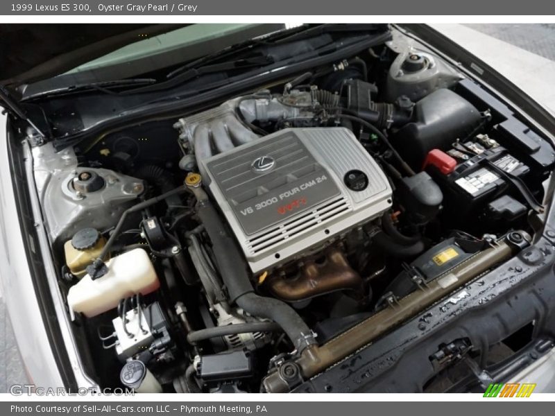 Oyster Gray Pearl / Grey 1999 Lexus ES 300