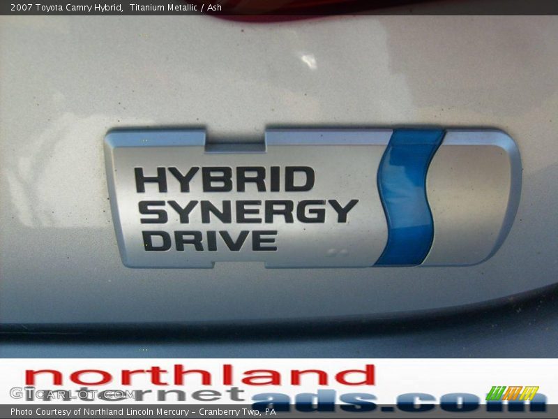 Titanium Metallic / Ash 2007 Toyota Camry Hybrid