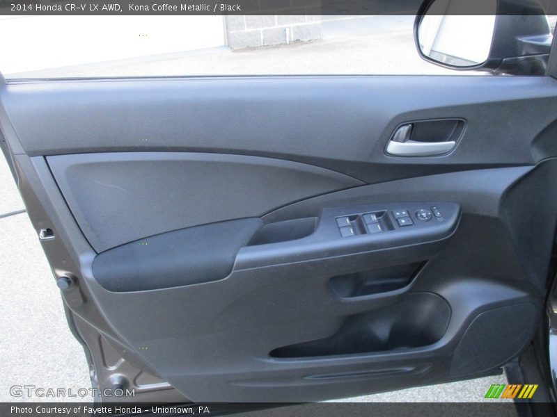 Kona Coffee Metallic / Black 2014 Honda CR-V LX AWD