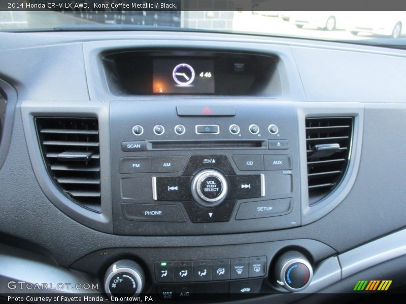 Kona Coffee Metallic / Black 2014 Honda CR-V LX AWD