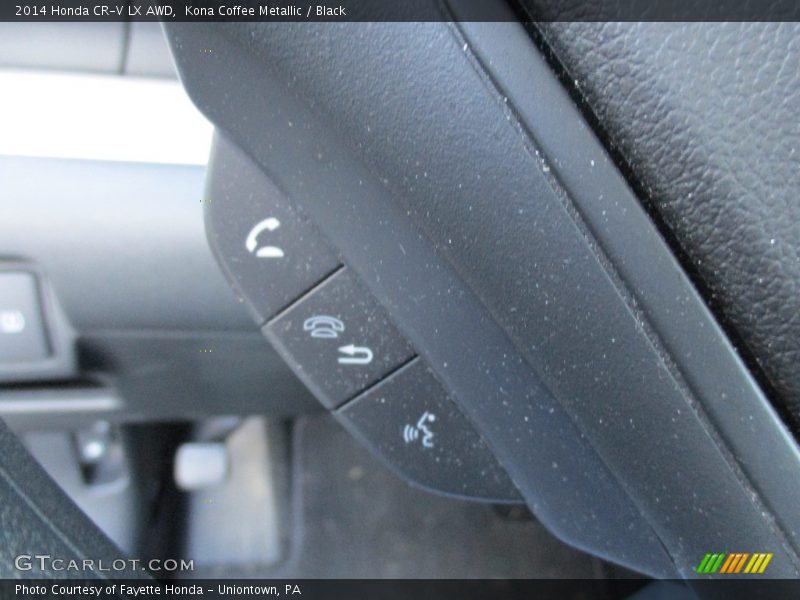 Kona Coffee Metallic / Black 2014 Honda CR-V LX AWD