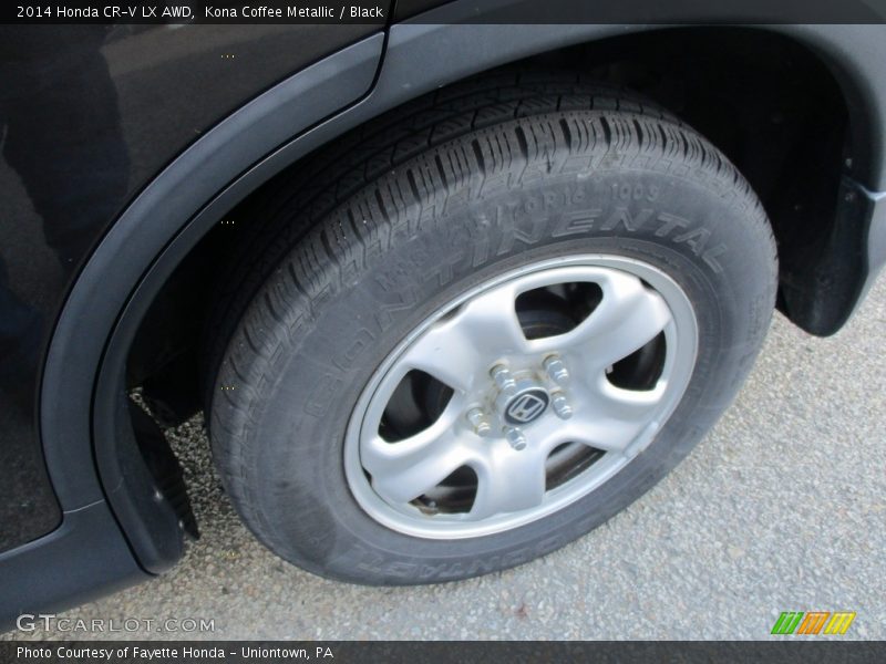 Kona Coffee Metallic / Black 2014 Honda CR-V LX AWD