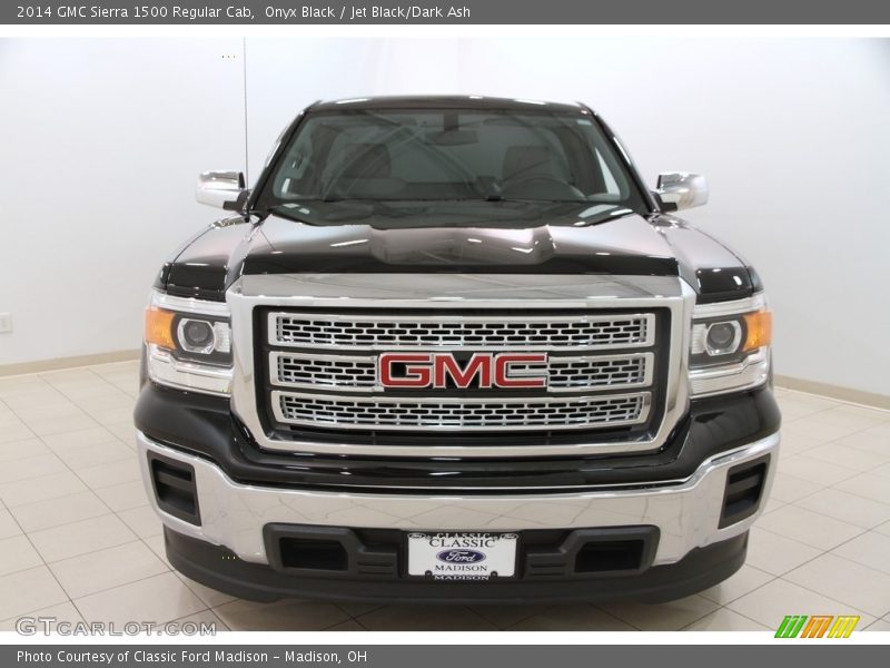 Onyx Black / Jet Black/Dark Ash 2014 GMC Sierra 1500 Regular Cab