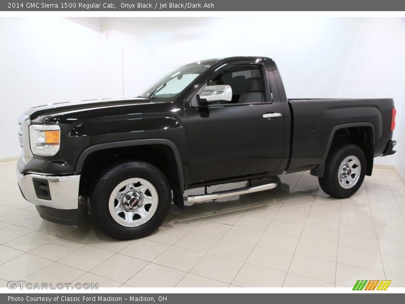 Onyx Black / Jet Black/Dark Ash 2014 GMC Sierra 1500 Regular Cab