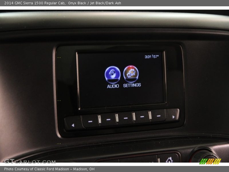 Onyx Black / Jet Black/Dark Ash 2014 GMC Sierra 1500 Regular Cab