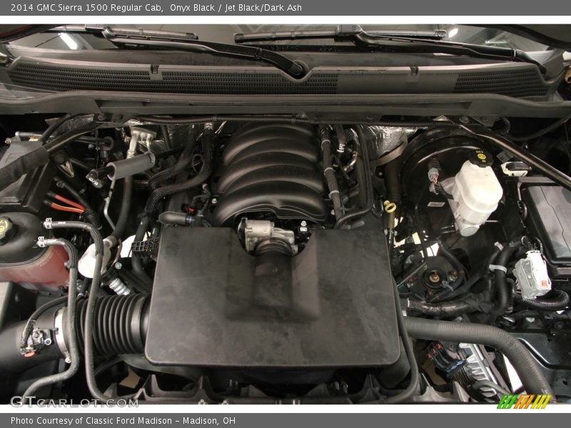 Onyx Black / Jet Black/Dark Ash 2014 GMC Sierra 1500 Regular Cab