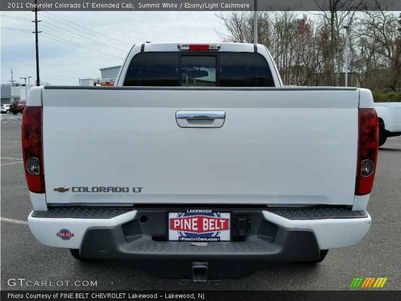 Summit White / Ebony/Light Cashmere 2011 Chevrolet Colorado LT Extended Cab