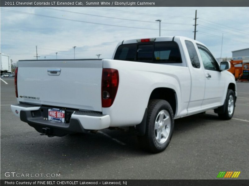 Summit White / Ebony/Light Cashmere 2011 Chevrolet Colorado LT Extended Cab