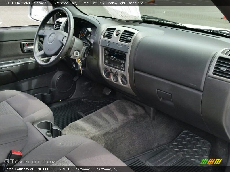 Summit White / Ebony/Light Cashmere 2011 Chevrolet Colorado LT Extended Cab