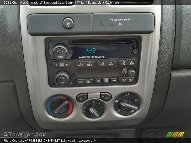 Summit White / Ebony/Light Cashmere 2011 Chevrolet Colorado LT Extended Cab
