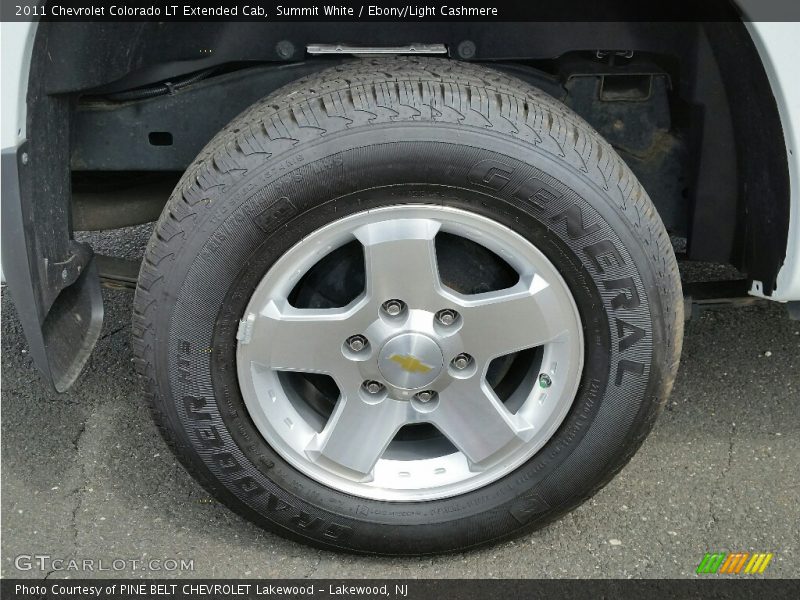 Summit White / Ebony/Light Cashmere 2011 Chevrolet Colorado LT Extended Cab
