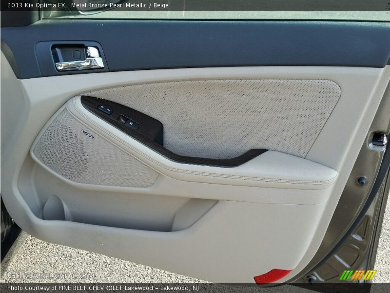 Metal Bronze Pearl Metallic / Beige 2013 Kia Optima EX