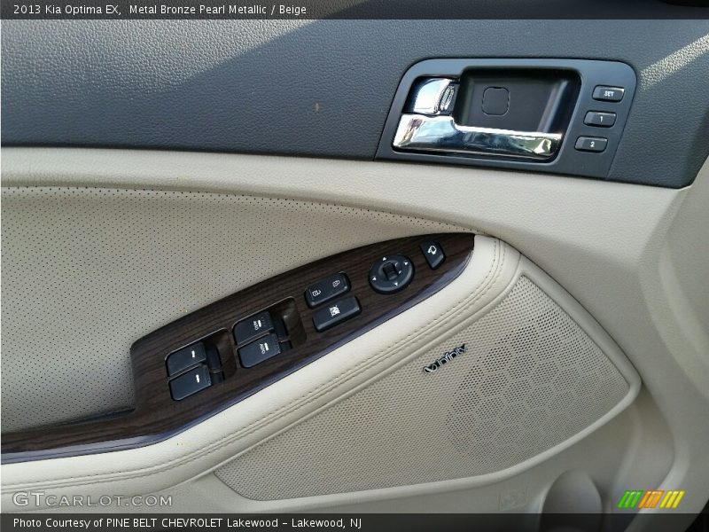 Metal Bronze Pearl Metallic / Beige 2013 Kia Optima EX