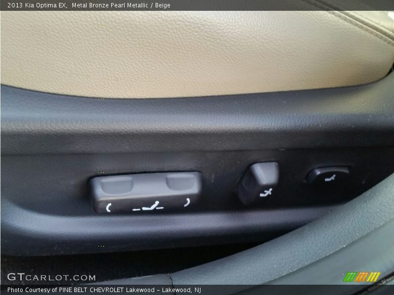 Metal Bronze Pearl Metallic / Beige 2013 Kia Optima EX