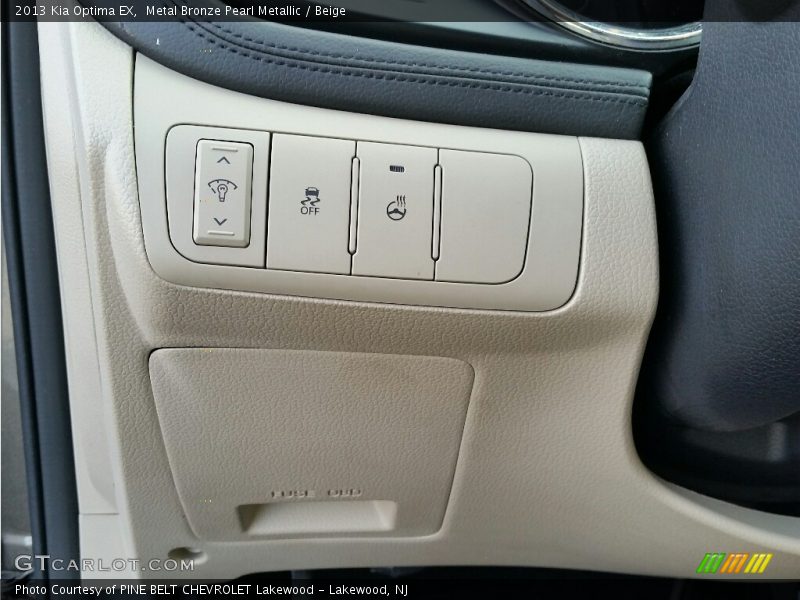 Metal Bronze Pearl Metallic / Beige 2013 Kia Optima EX