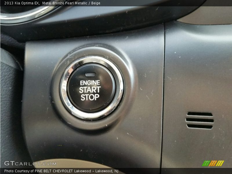 Metal Bronze Pearl Metallic / Beige 2013 Kia Optima EX