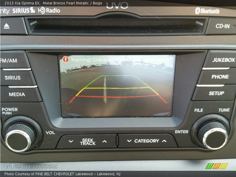 Metal Bronze Pearl Metallic / Beige 2013 Kia Optima EX