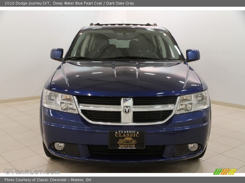 Deep Water Blue Pearl Coat / Dark Slate Gray 2010 Dodge Journey SXT