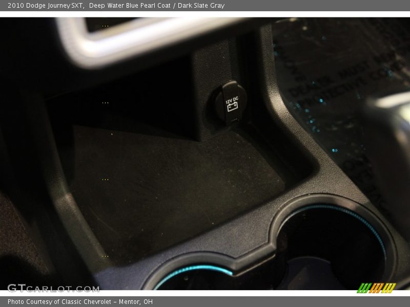 Deep Water Blue Pearl Coat / Dark Slate Gray 2010 Dodge Journey SXT